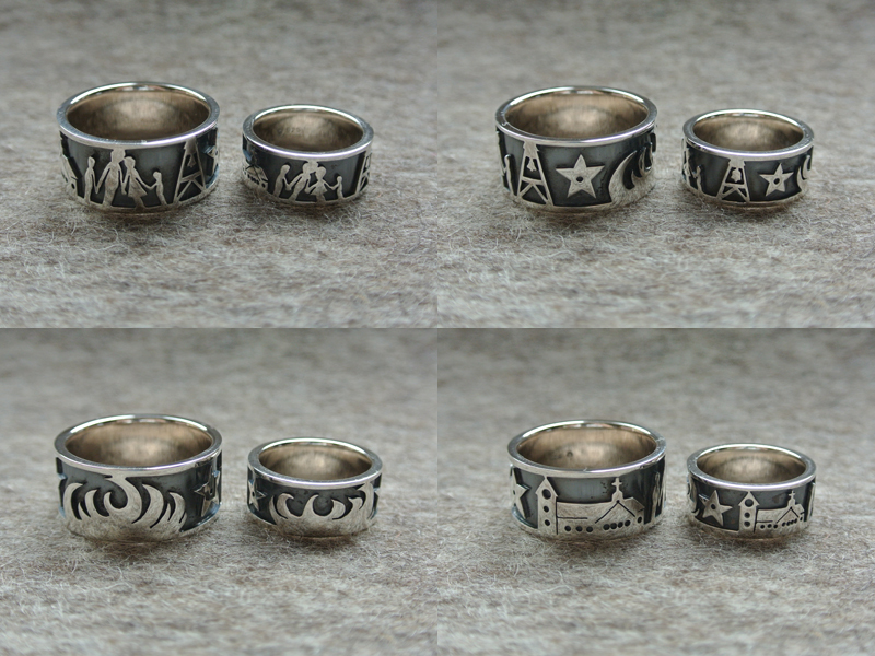 Ringe_Baltrum_Silber_4er